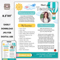 meet the teacher flyer